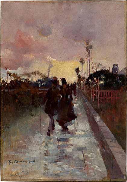 Charles conder Going Home China oil painting art